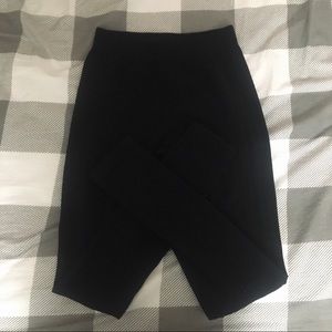 high waisted thick sweater leggings